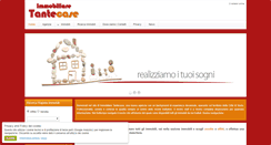 Desktop Screenshot of immobiliaretantecase.biz